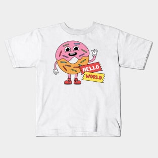 Hello World - 2 Kids T-Shirt